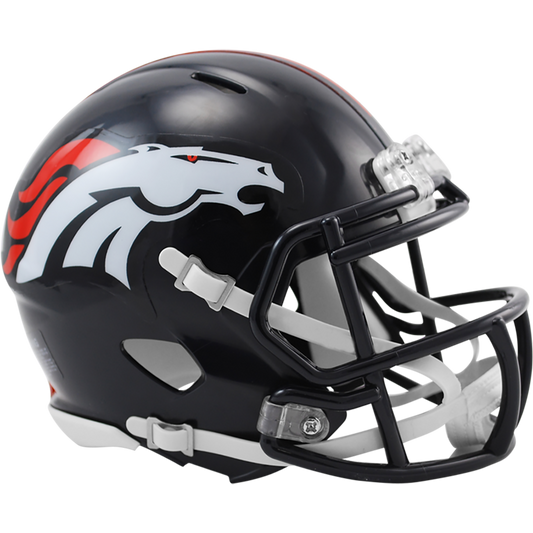 Denver Broncos NFL Riddell Speed Revolution Mini-Helmet