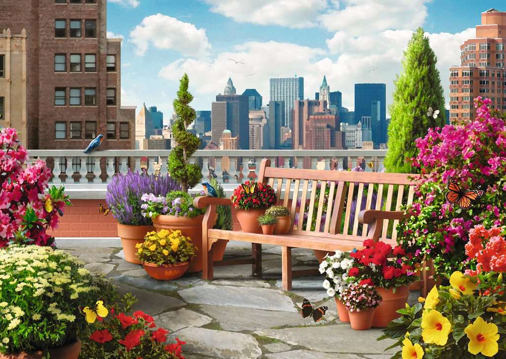 Puzzle: Large Format - Rooftop Garden