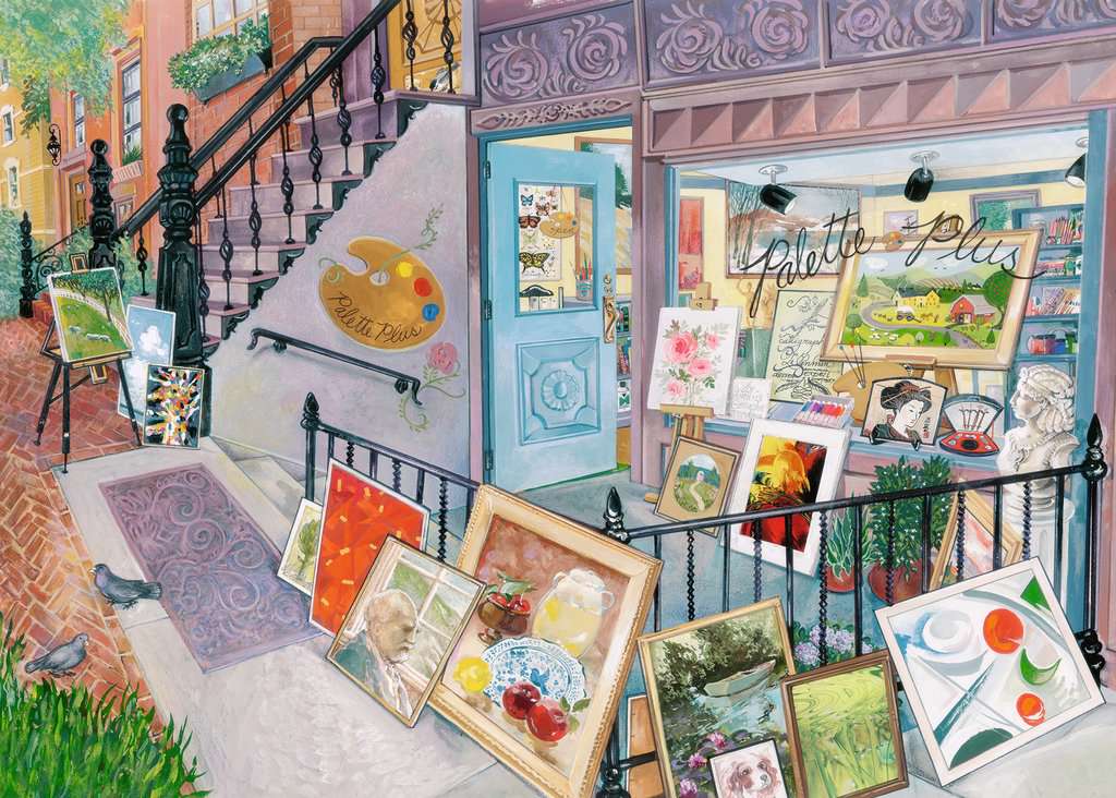 Puzzle: Art Gallery