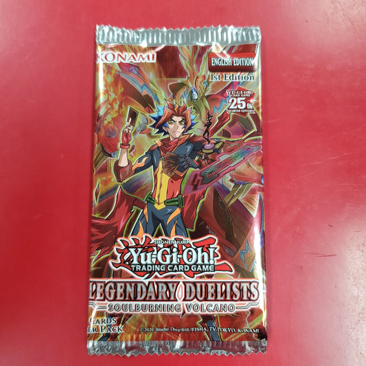 Yu Gi Oh Legendary Duelists Soulburning Volcano Booster Pack