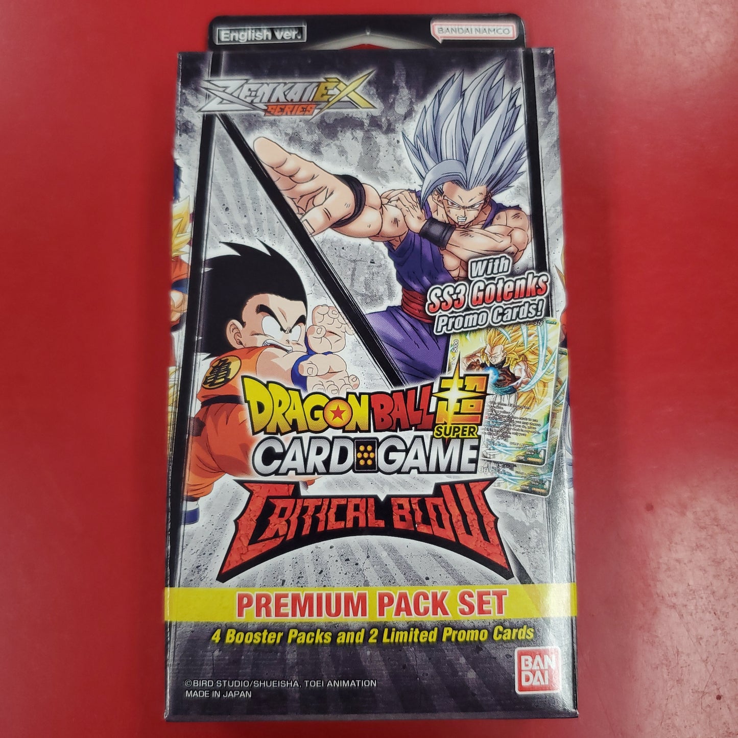 DragonBall Super TCG - Critical Blow Premium Pack