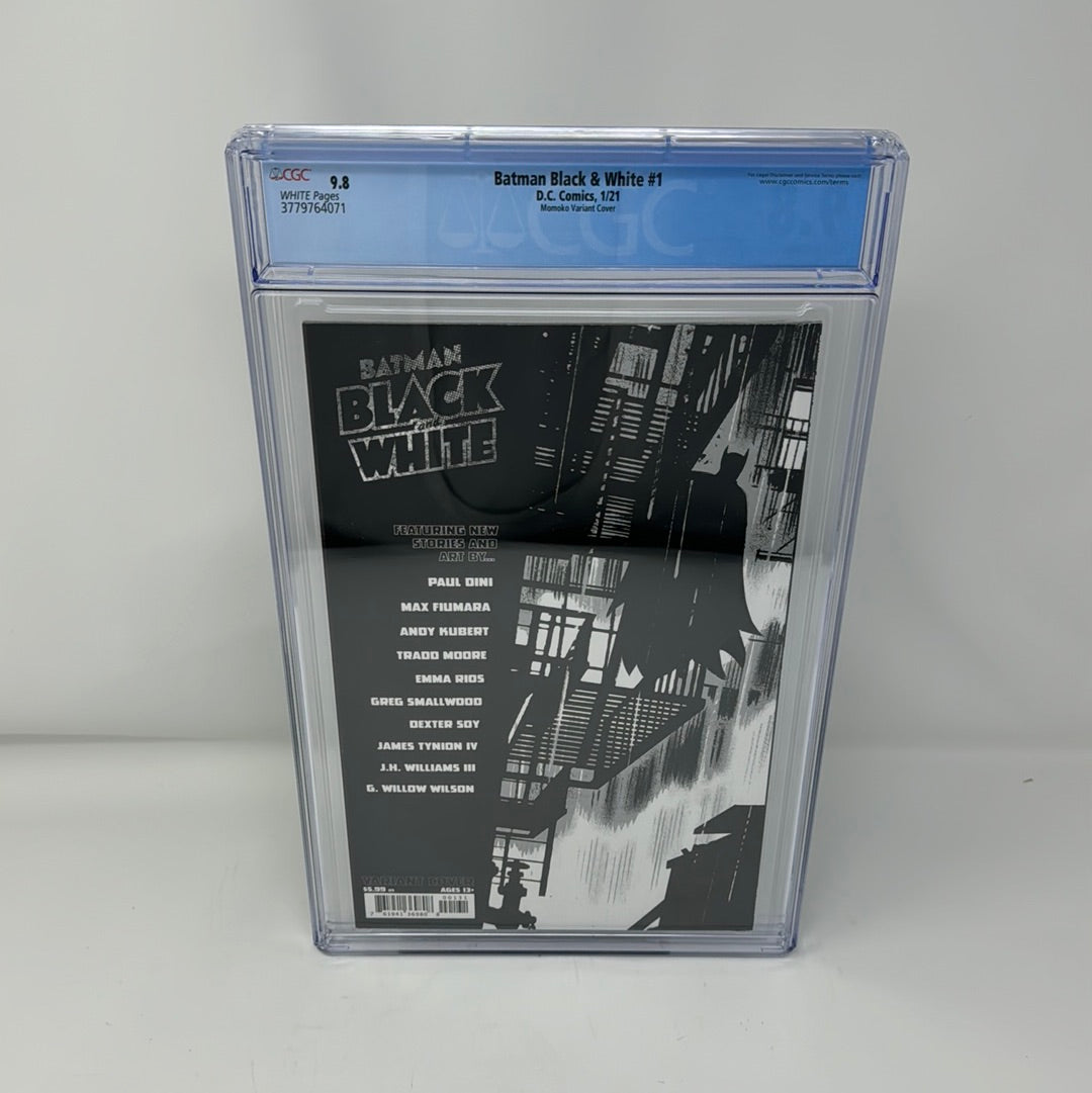 Batman Black & White #1 Peach Momoko Variant - CGC 9.8
