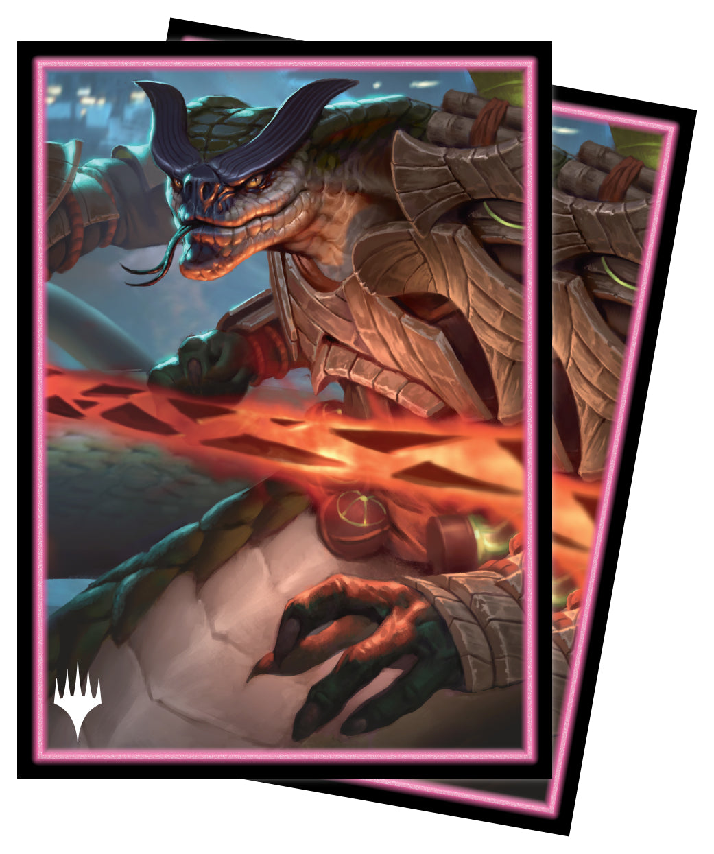 Magic: the Gathering - Kamigawa Neon Dynasty Deck Protector Sleeves - Chishiro, the Shattered Blade (100ct)