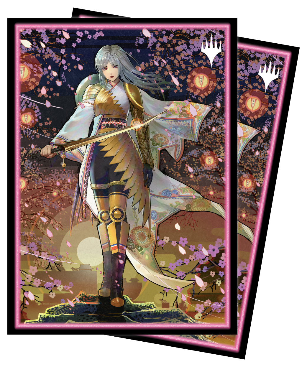 Magic: the Gathering - Kamigawa Neon Dynasty Deck Protector Sleeves - The Wandering Emperor (100ct)