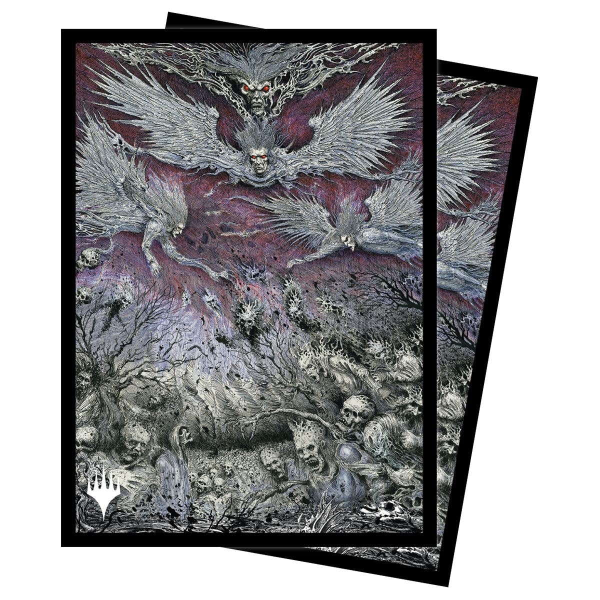 Magic: the Gathering - Double Masters 2022 Deck Protector Sleeves - Damnation (100ct)