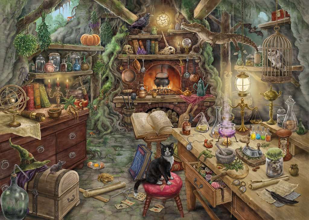 Puzzle: Escape Puzzle - The Witches Kitchen