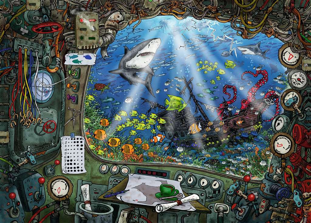 Puzzle: Escape Puzzle - Submarine