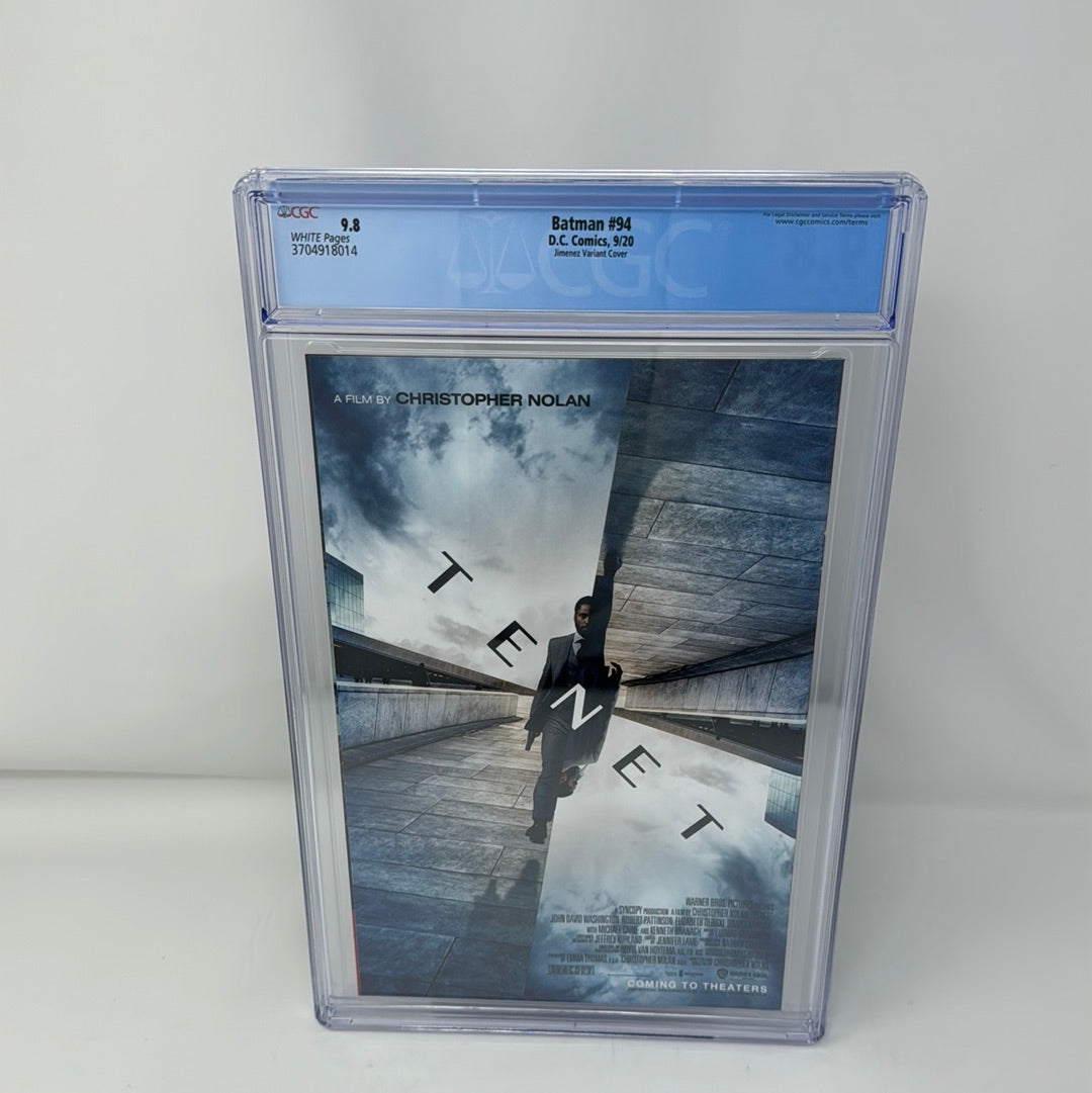 Batman #94 Jimenez 1:25 Variant - CGC 9.8 - Joker War - Tynion