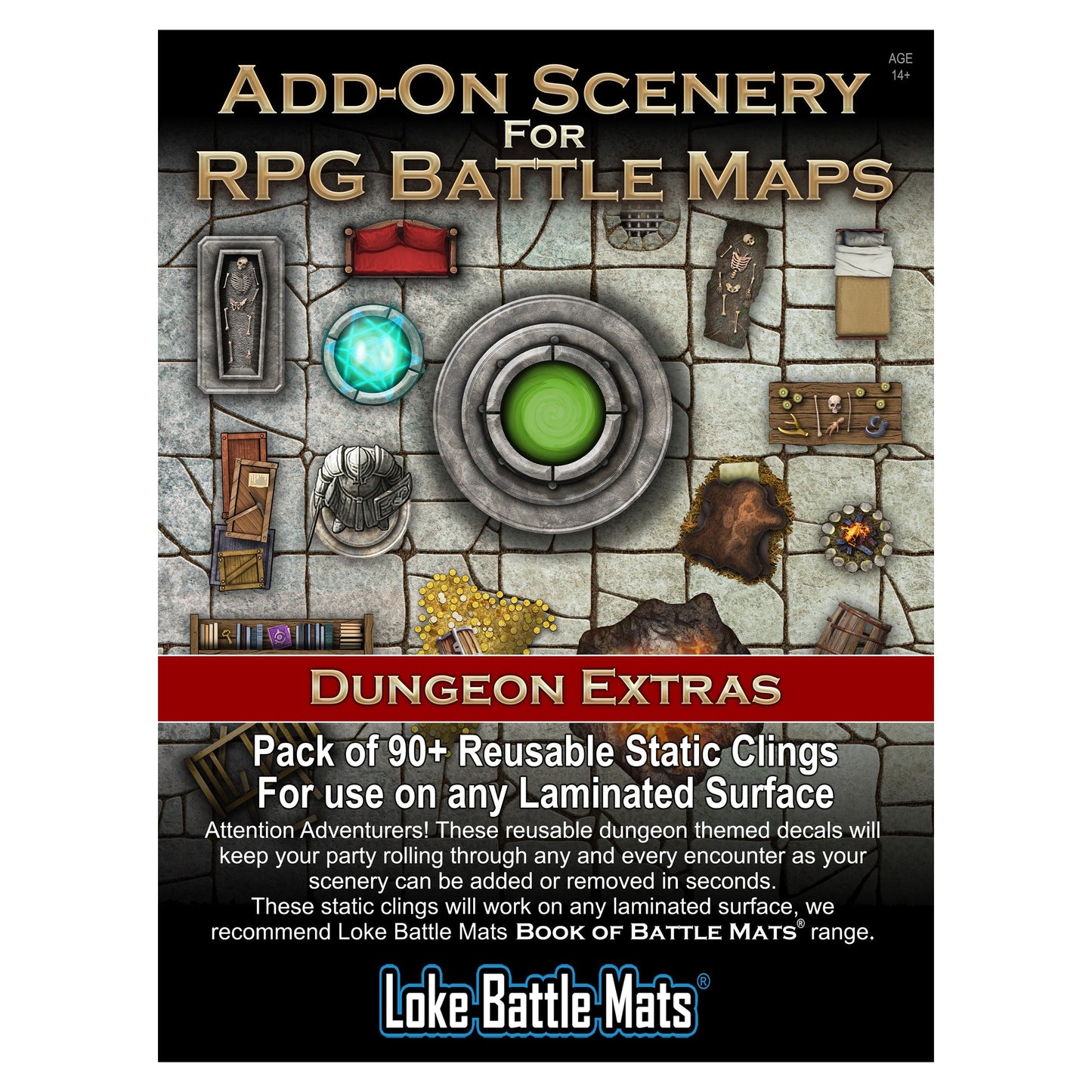 Battle Mats: Add On Scenery - Dungeon Extras