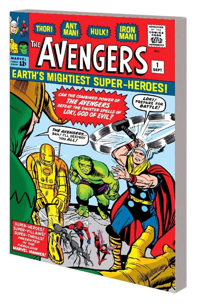 Mighty Marvel Masterworks Avengers Coming Avengers Graphic Novel TPB Volume 01 Original Direct Market Variant