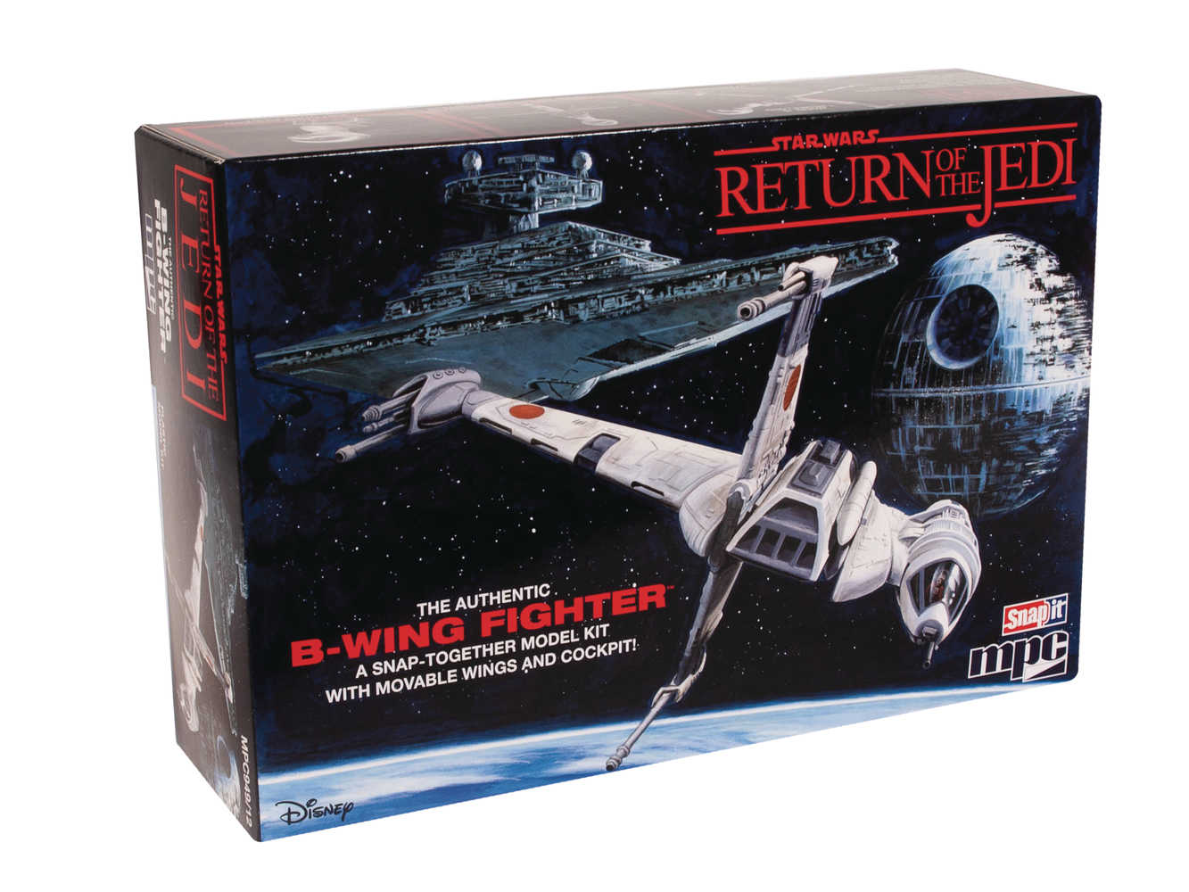 MPC Star Wars Return of the Jedi B-Wing 1/144 Snap Model Kit