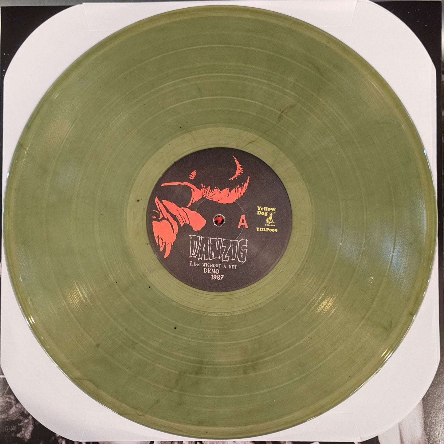Danzig – Life Without A Net Demo 1987 (Clear Color Vinyl) LP Record *Unofficial Release*