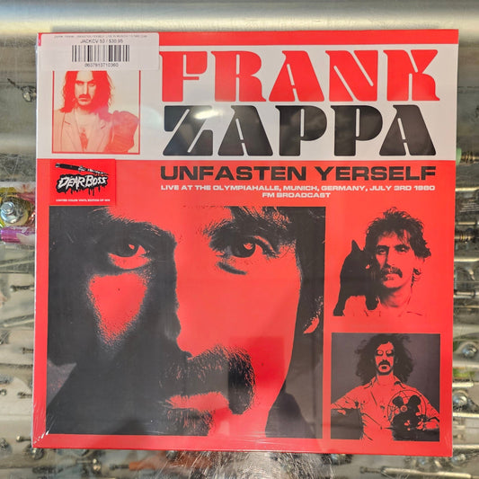 ZAPPA, FRANK - UNFASTEN YERSELF: LIVE IN MUNICH JULY 3, 1980 Vinyl LP Record *Unofficial Release*