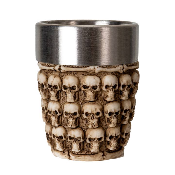Skull Heads Shot Glass