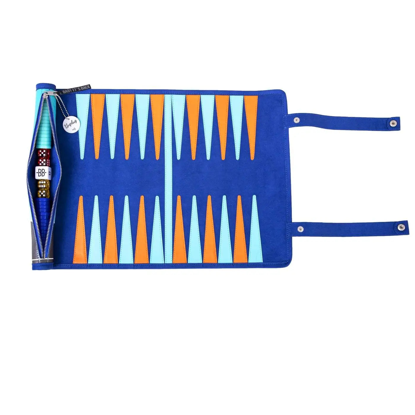 California Roll - Luxury Vegan Leather Backgammon Set