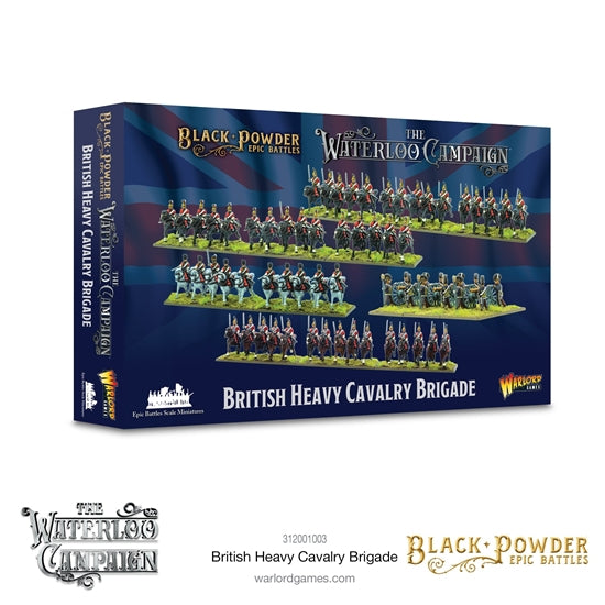 Black Powder Epic Battles: The Waterloo Campaign - British Heavy Cavalry Brigade