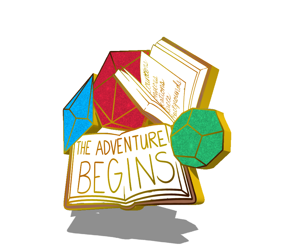 Dungeons & Dragons Role: Dungeon Master Enamel Pin