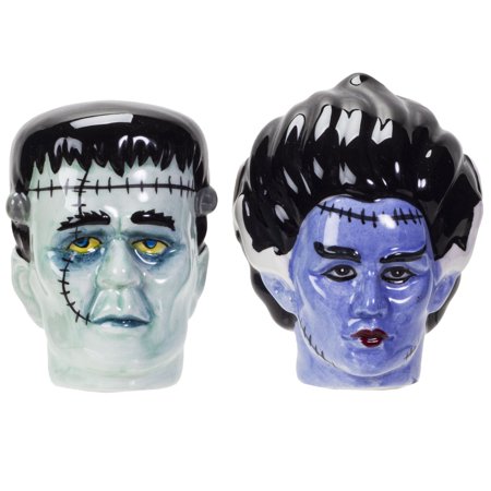 Mr and Mrs Frankenstein Salt & Pepper Shakers