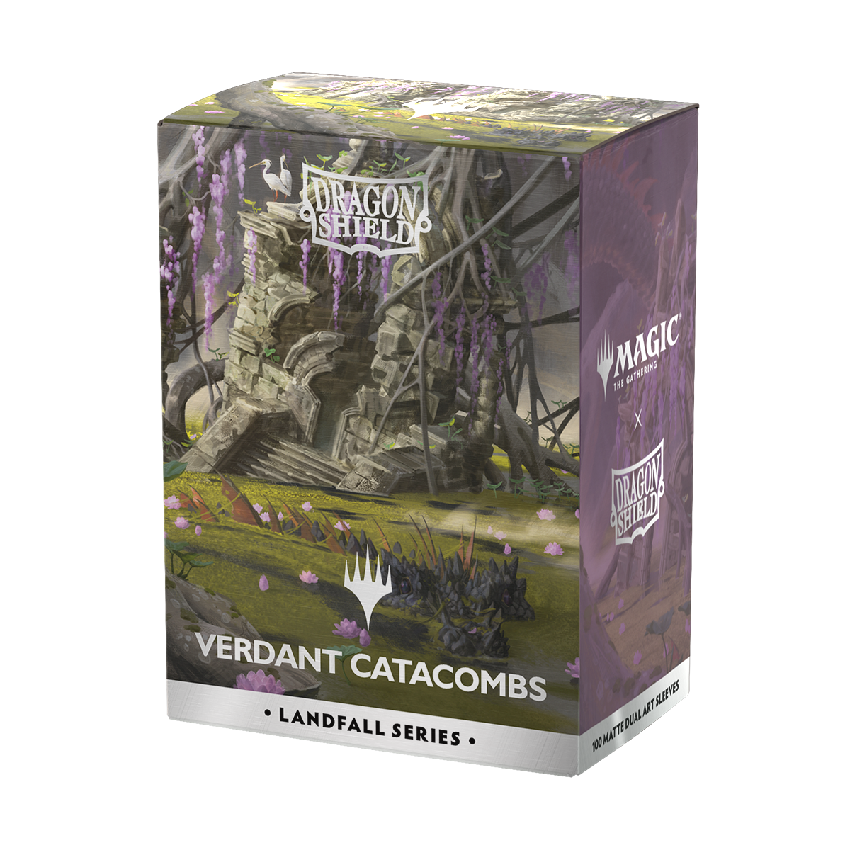 Dragon Shield: Standard 100ct Sleeves - Landfall Series - Verdant Catacomb (Dual Matte)