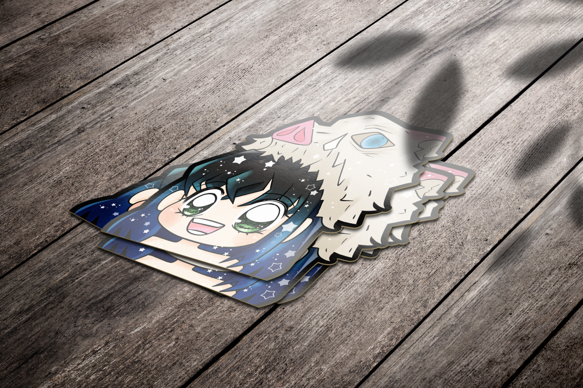 Demon Slayer: Inosuke Anime Peeker