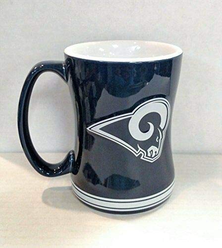 Los Angeles Rams Throwback Logo Relief Coffee Mug