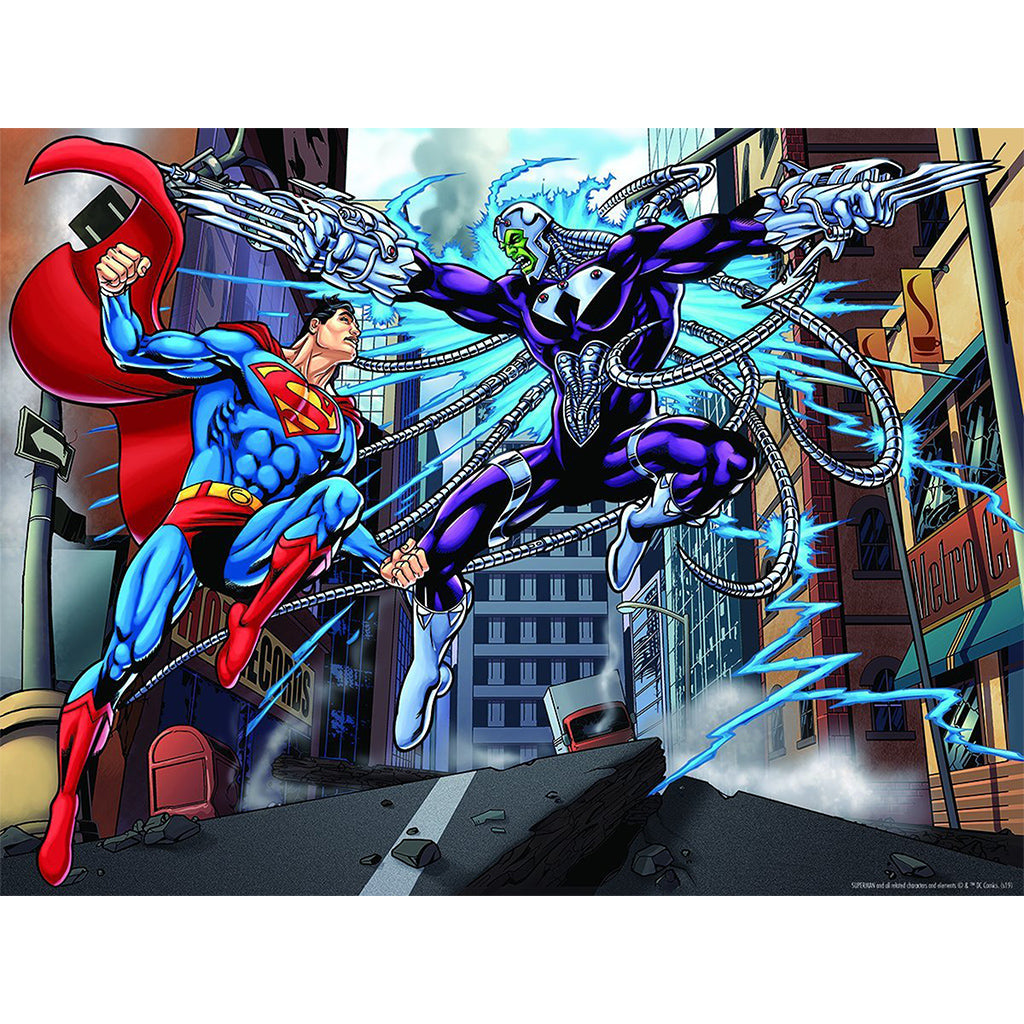 Lenticular 3D Puzzle: DC - Superman vs Electro