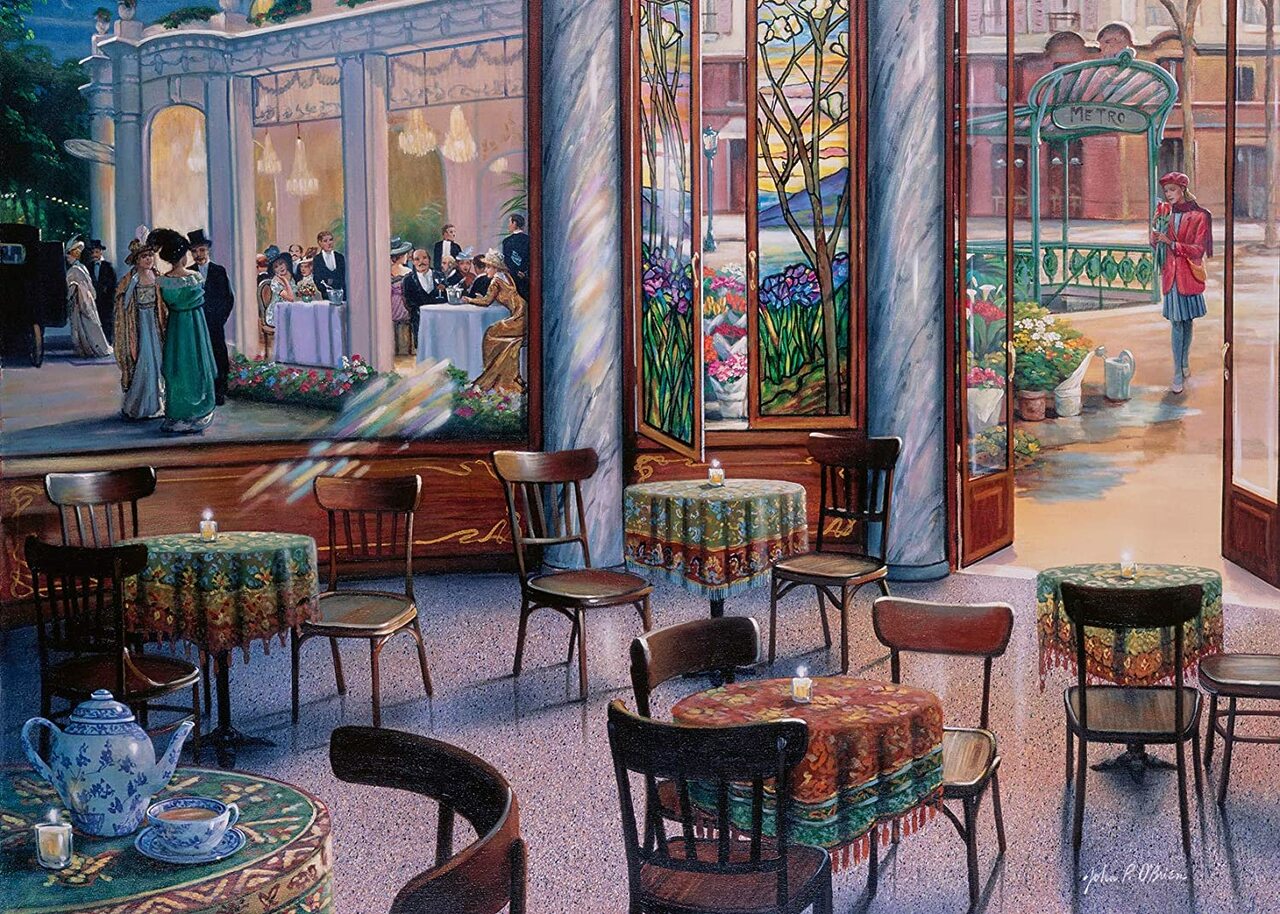 Puzzle: A Café Visit