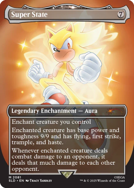 Magic: the Gathering Secret Lair x Sonic the Hedgehog, Friends and Foes (Non-foil)
