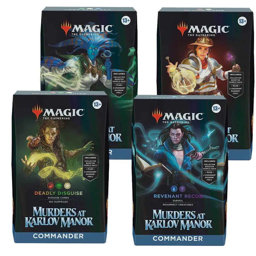 Magic the Gathering CCG: Murders at Karlov Manor Commander Decks