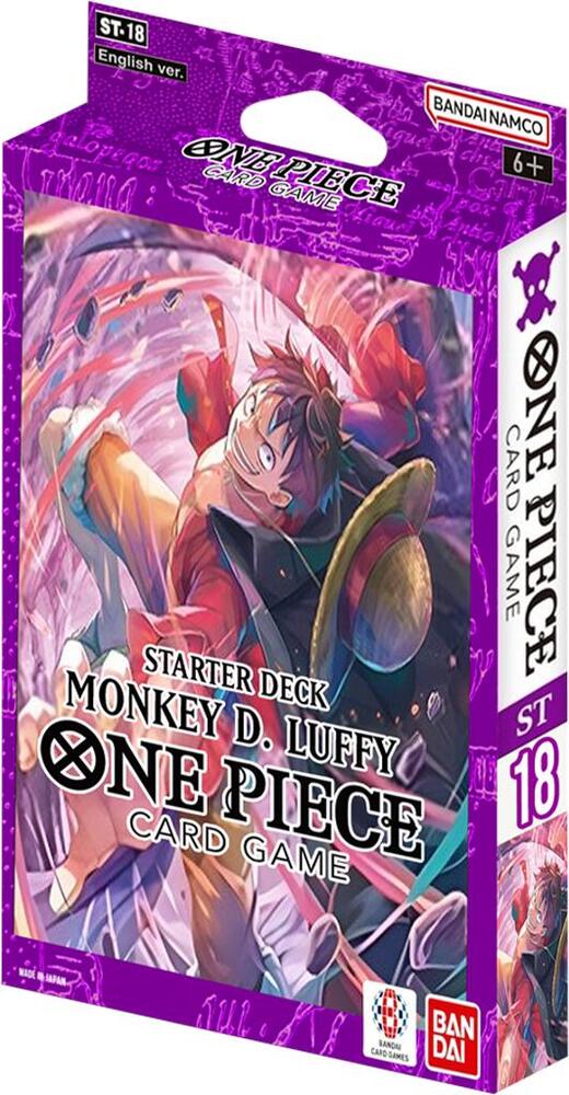 One Piece TCG: PURPLE Monkey.D.Luffy - Starter Deck (ST-18)