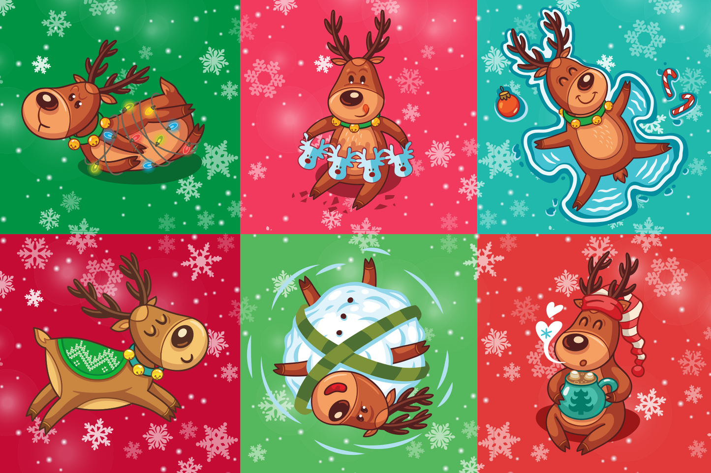 HOLIDAYS REINDEER GAMES Impulse stocking stuffer gift puzzle