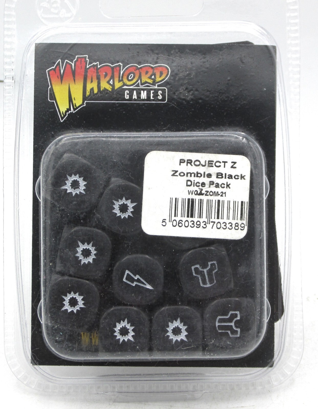 Project Z - Zombie Black Dice Pack (10d6)
