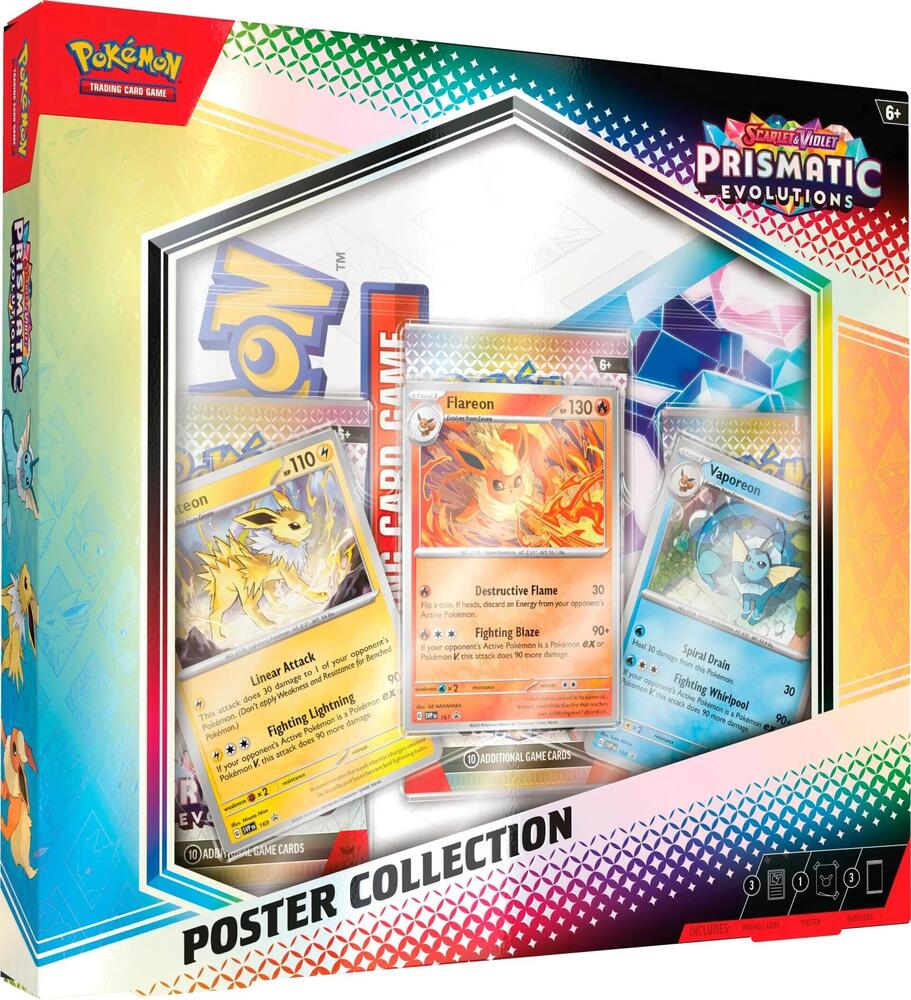 Pokemon: Scarlet & Violet - Prismatic Evolutions Poster Collection