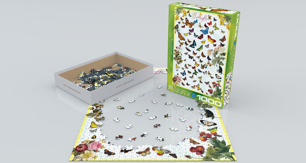 Puzzle: Animal Charts - Butterflies