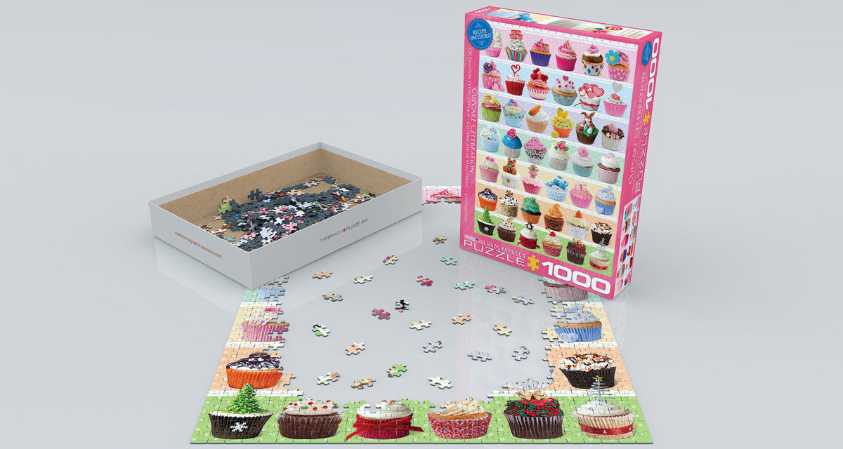 Puzzle: Delicious Puzzles - Cupcake Celebration (Small box)