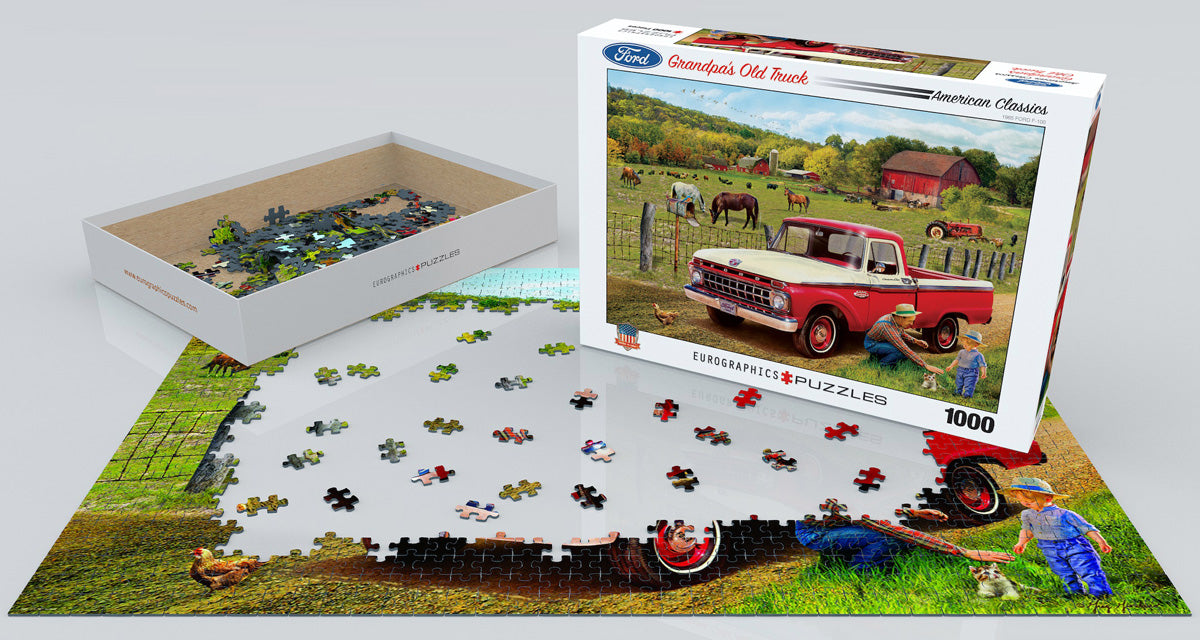 Puzzle: American Car Classics - Grandpa's Old Truck