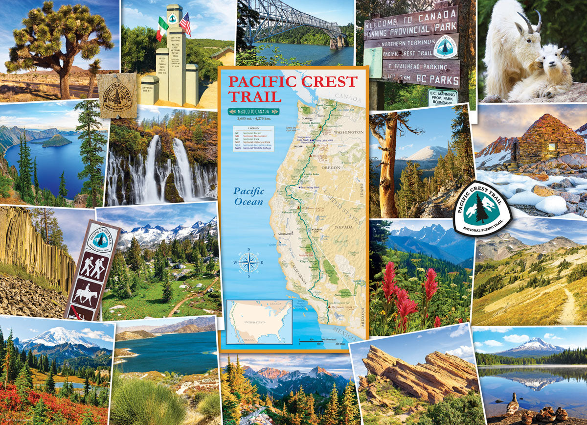 Puzzle: The Globetrotter Collection - Pacific Crest Trail