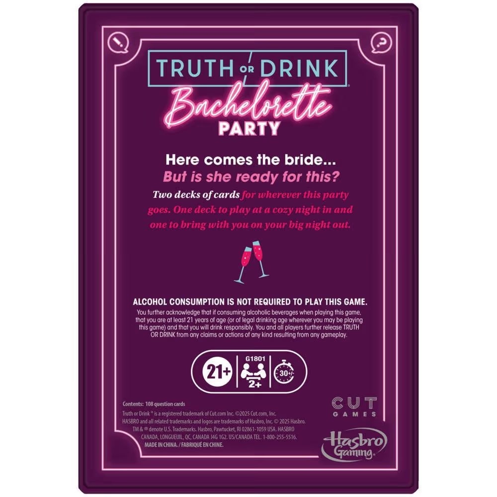 Truth or Drink: Bachelorette