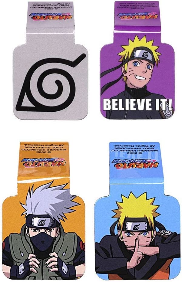 Naruto: Magnetic Bookmark Set