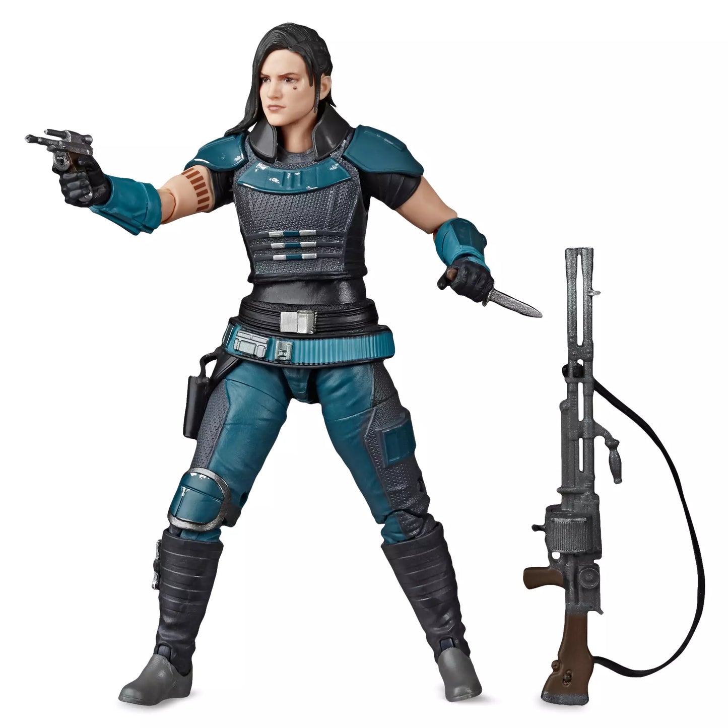 Star Wars Black Mandalorian Cara Dune Deluxe Action Figure