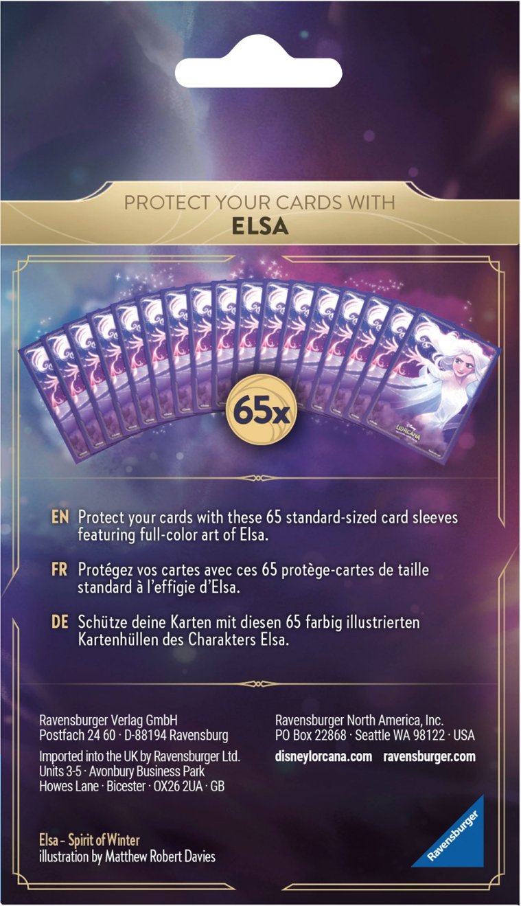 Disney Lorcana TCG: The First Chapter Card Sleeve Pack - Elsa