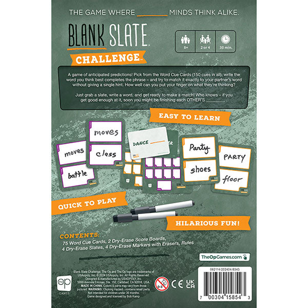Blank Slate Challenge