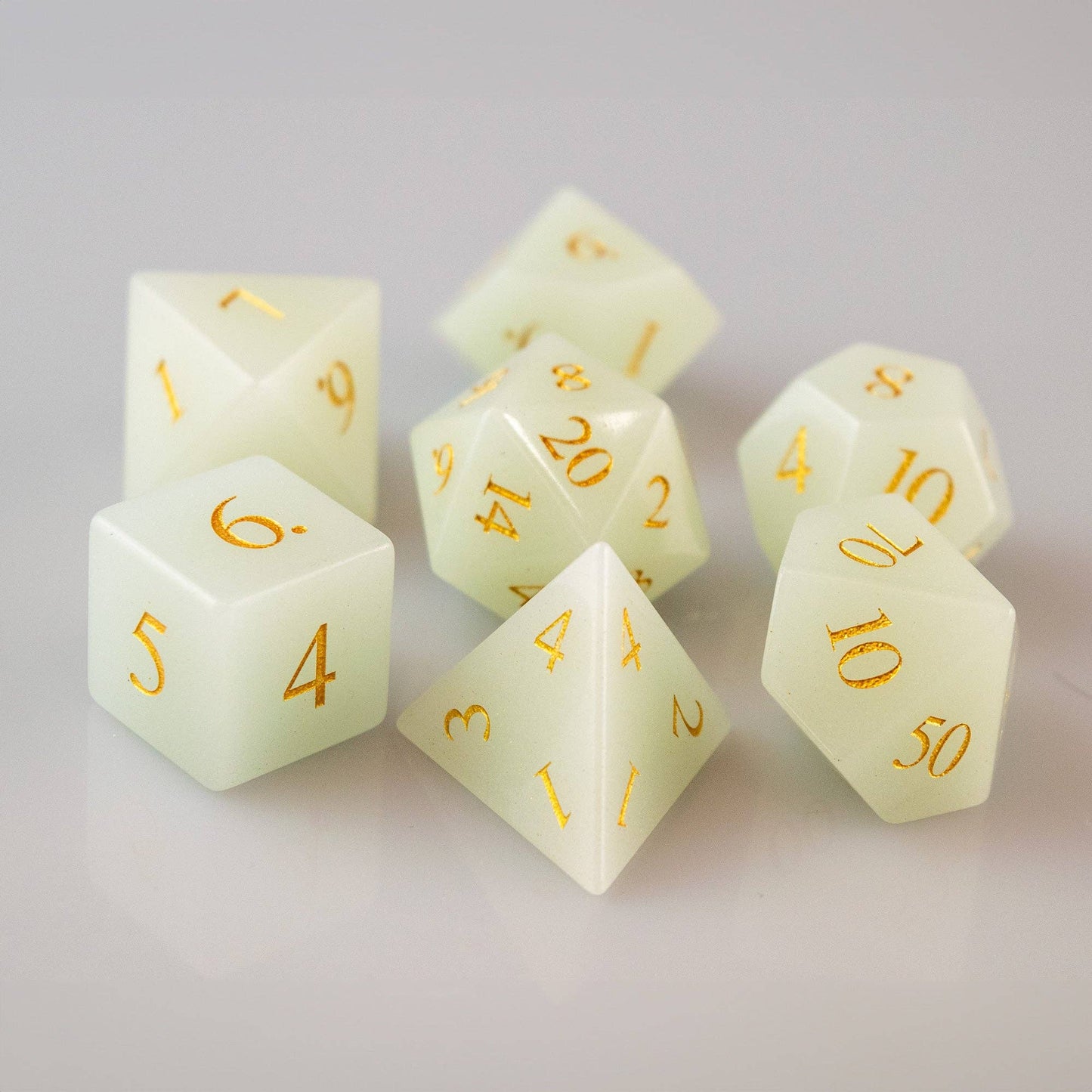 Wraithlight Glow-in-the-Dark Dice Set