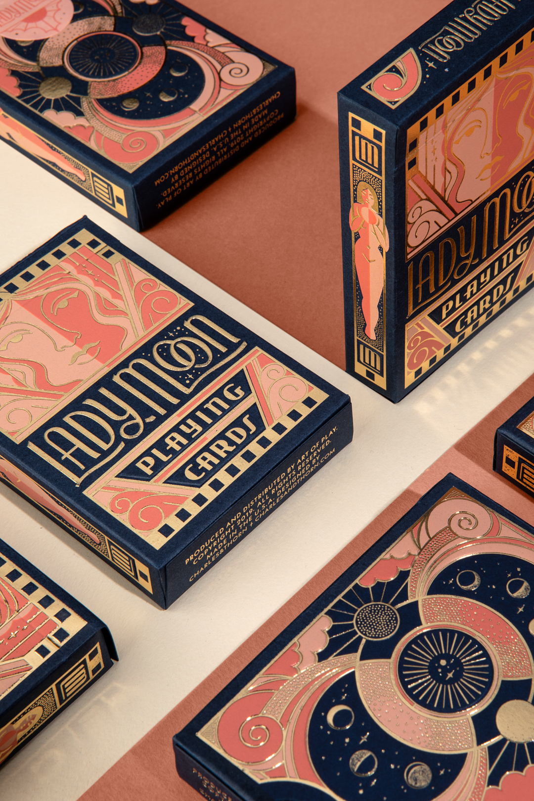 Lady Moon Playing Cards by Art of Play