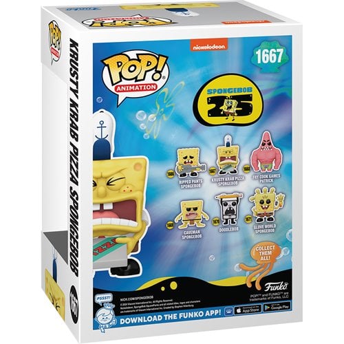 Funko Pop! 1671 Animation - SpongeBob SquarePants 25th Anniversary Vinyl Figure