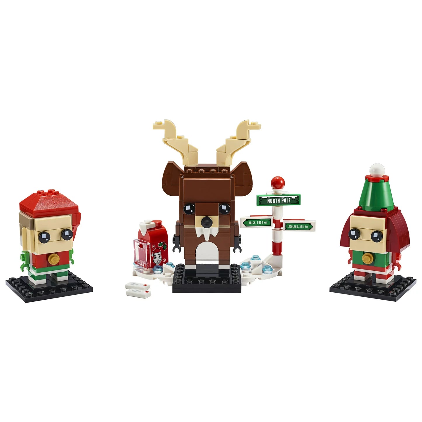 Lego 40353 Reindeer and Elf BrickHeadz