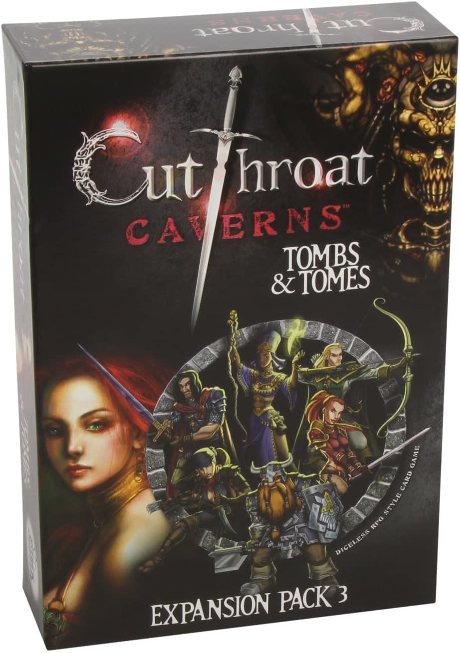 Cutthroat Caverns: Tombs and Tomes Expansion 3