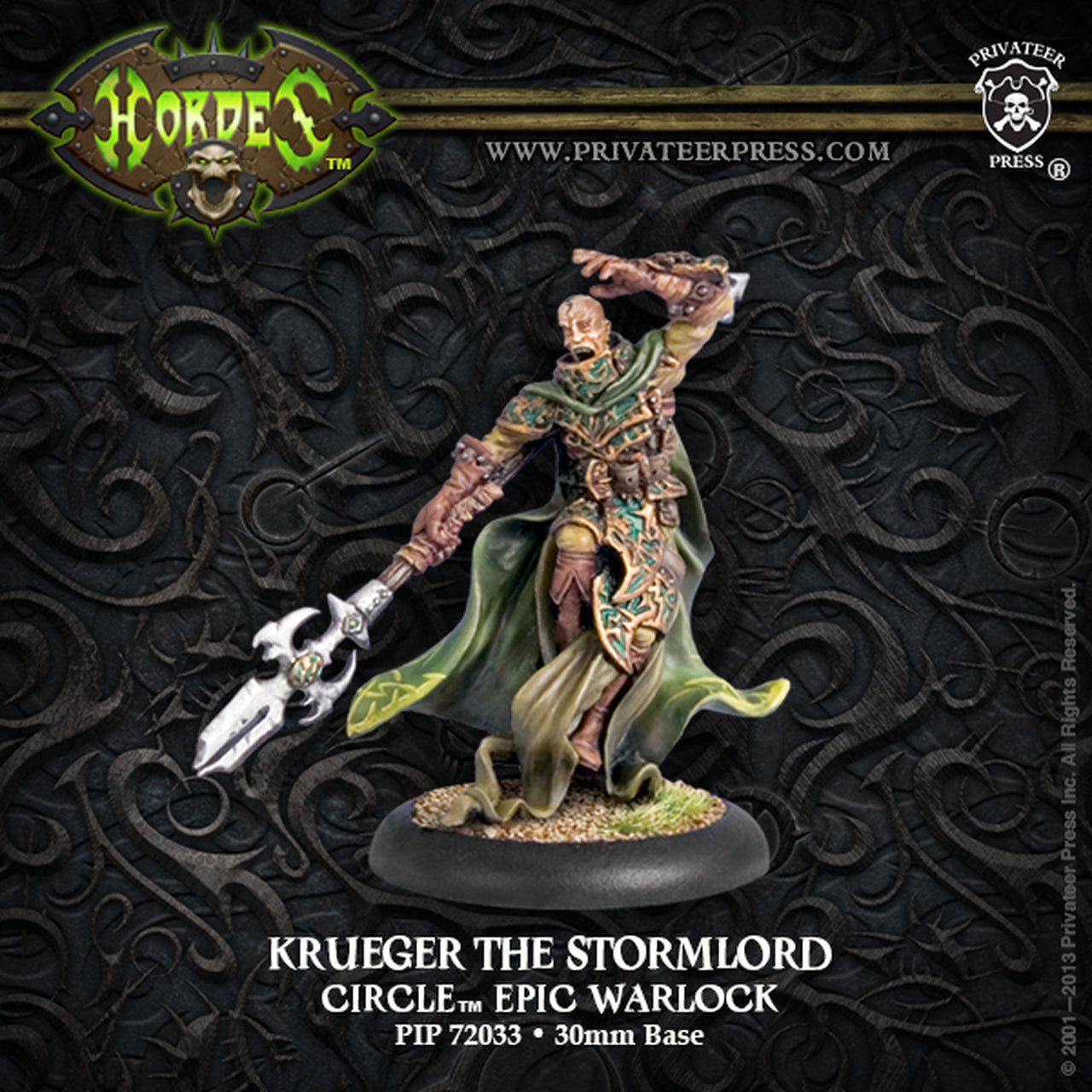 Hordes: Circle Orboros Krueger the Stormlord