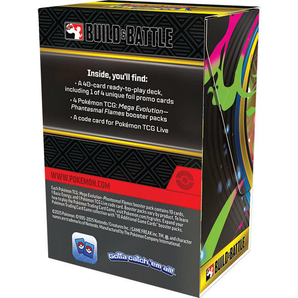 Pokemon: Mega Evolution - Phantasmal Flames Build & Battle Box