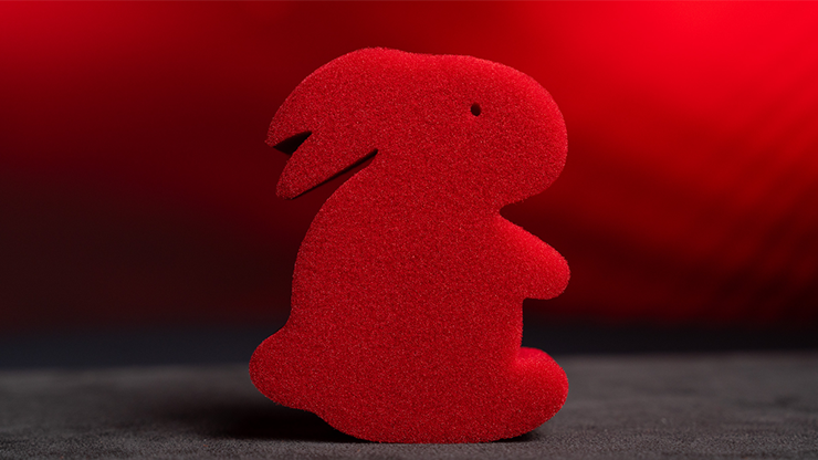 Magic Sponge Bunny Rabbit Jumbo Set (Red) by Murphy's Magic